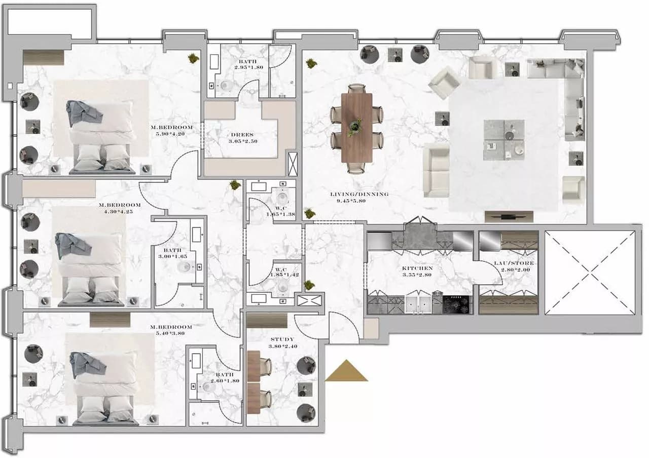 Aeternitas floor plan