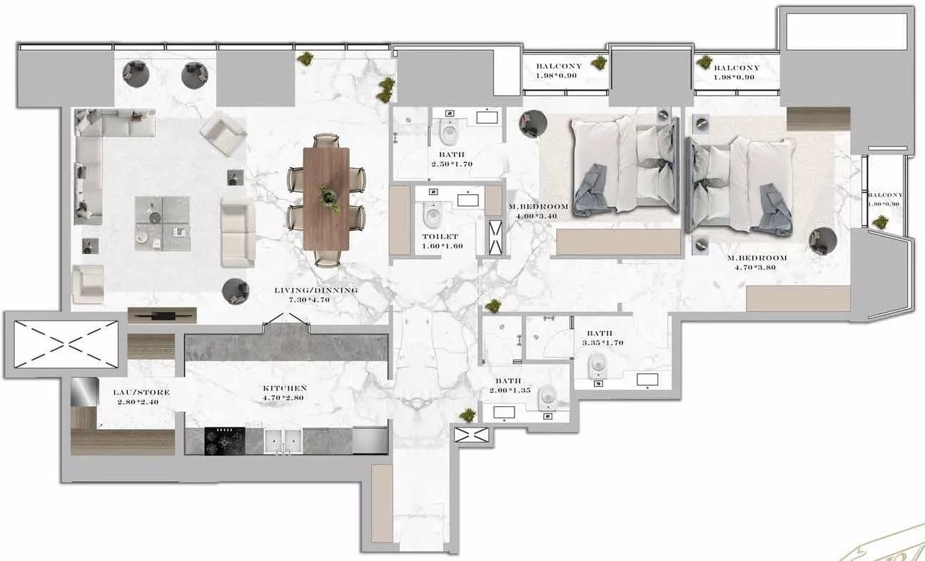 Aeternitas floor plan