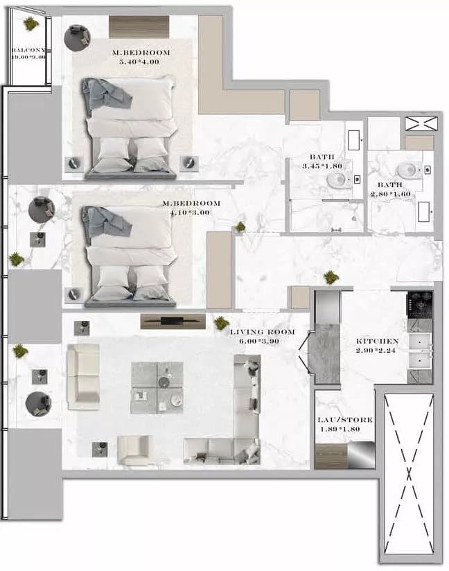 Aeternitas floor plan