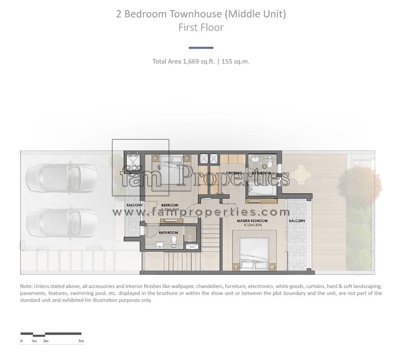 Mudon Mid Unit floor plan