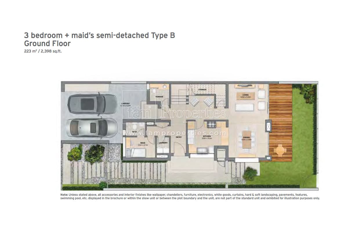 Mudon Type B floor plan
