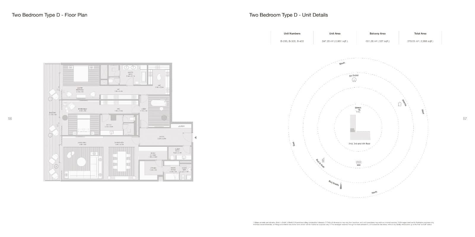 Armani Beach Residences  floor plan