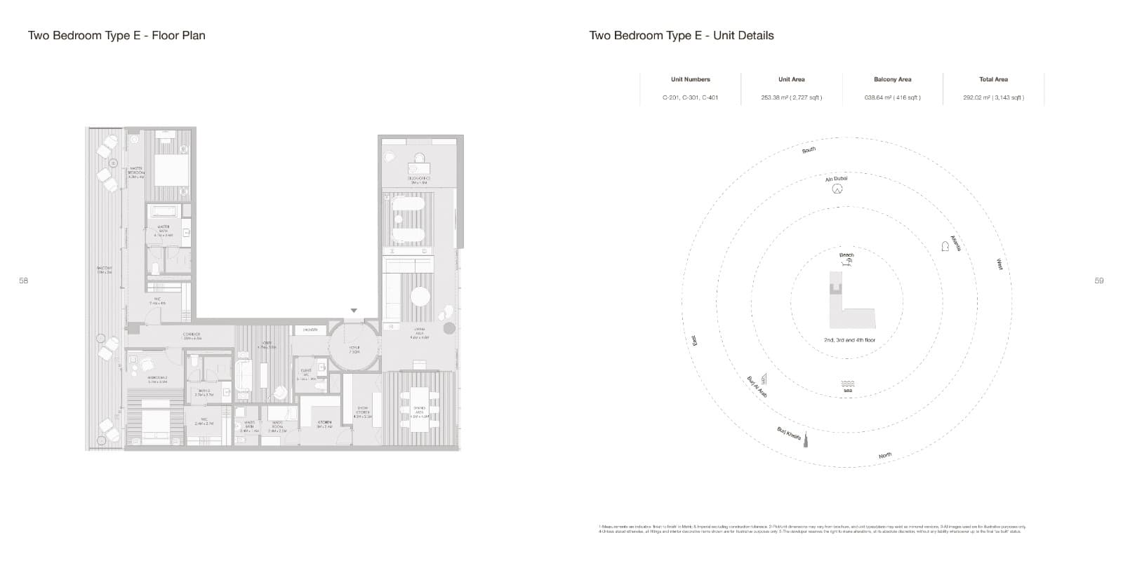 Armani Beach Residences  floor plan