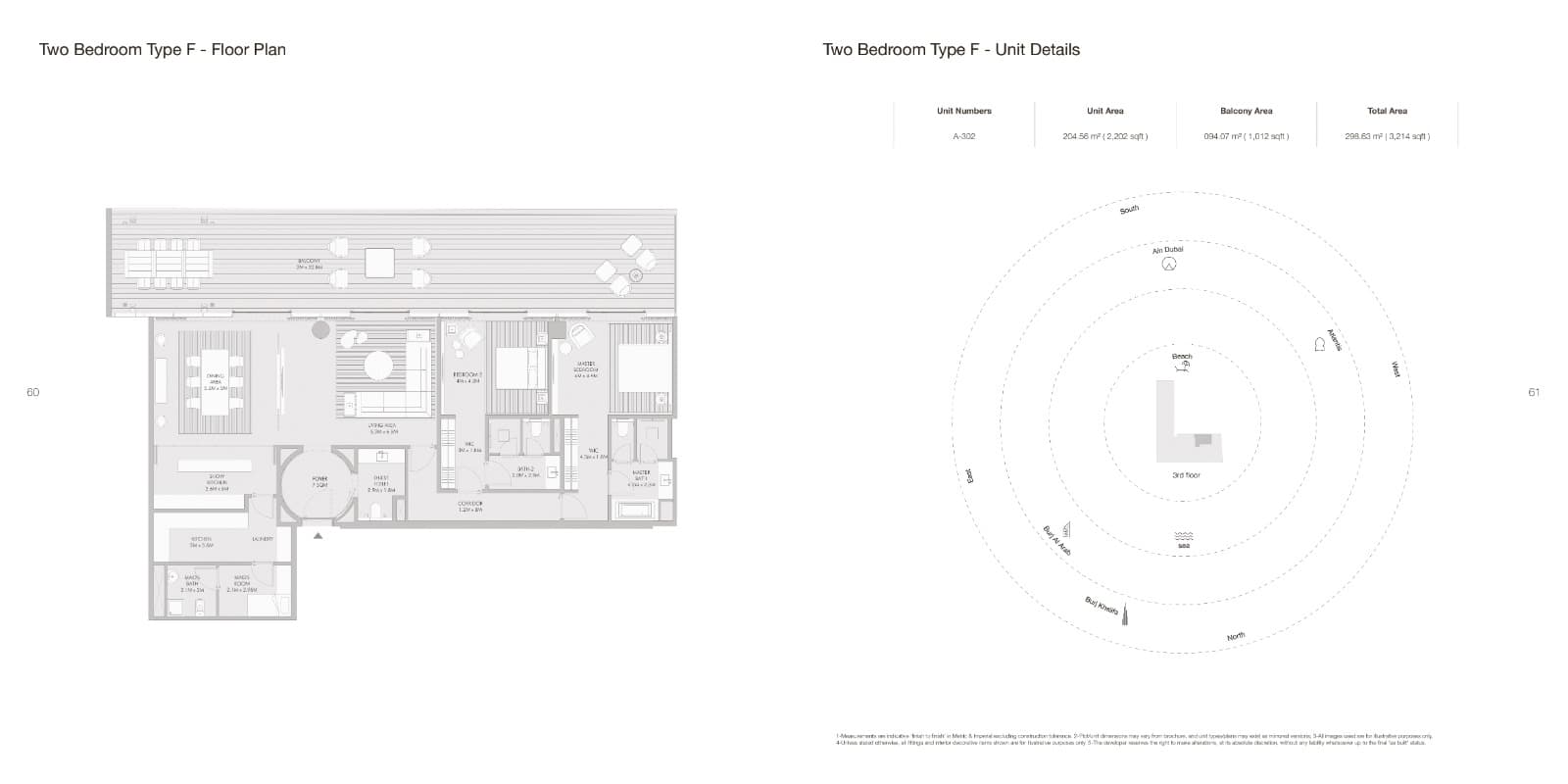 Armani Beach Residences  floor plan