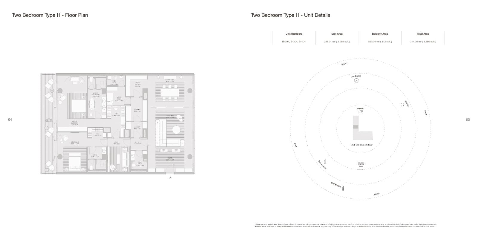 Armani Beach Residences  floor plan