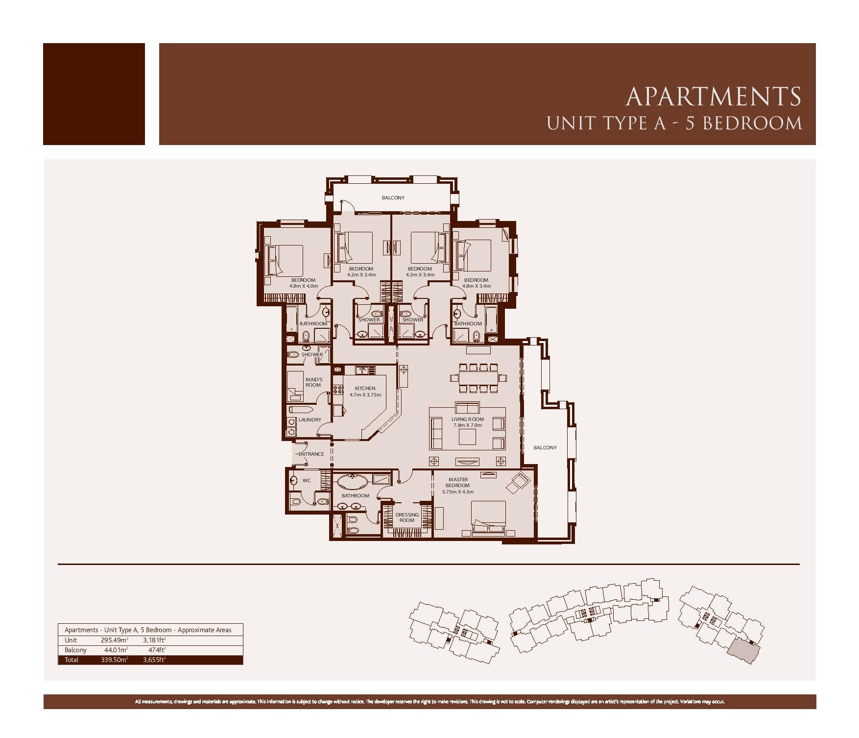 Balqis Residence 5 Bedroom floor plan