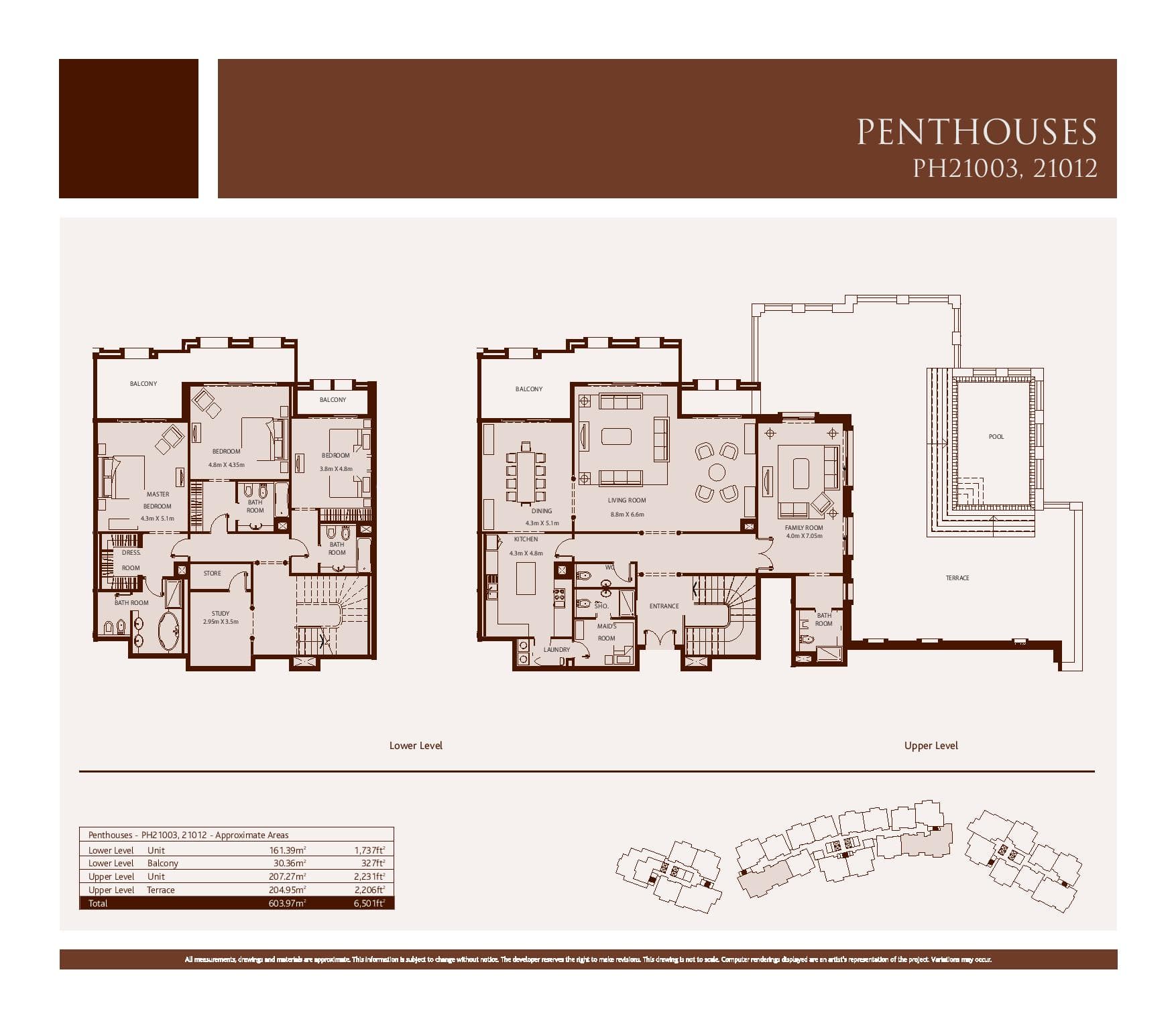 Balqis Residence 4 Bedroom floor plan