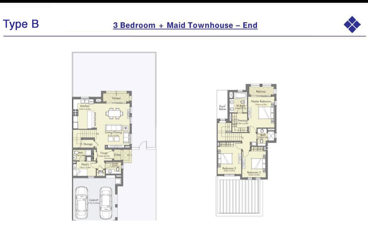 Serena B floor plan