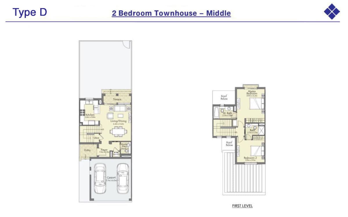 Serena Type D floor plan
