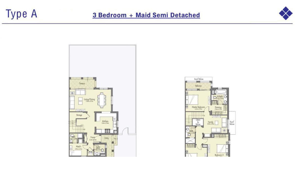 Serena Type A floor plan
