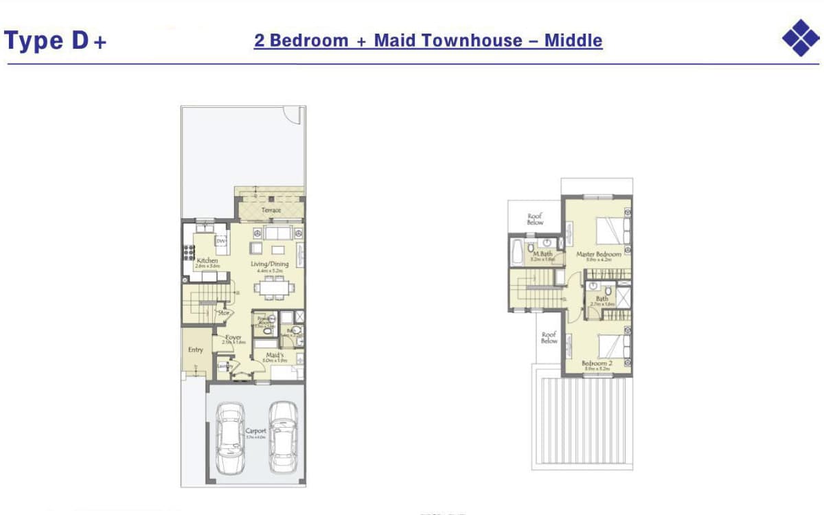 Serena D+ floor plan