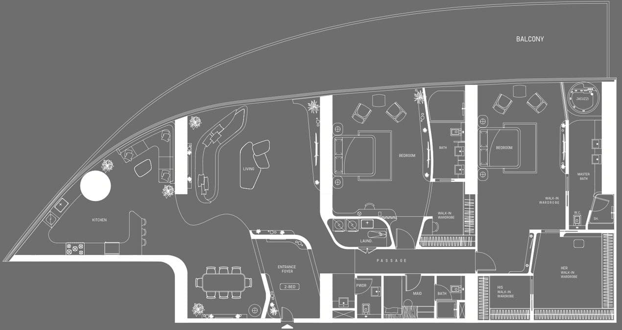 Bugatti Residences Bugatti Residences floor plan