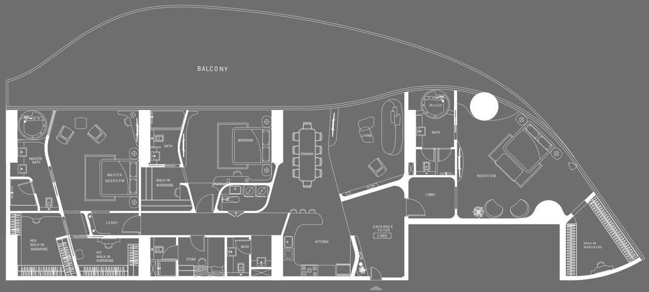 Bugatti Residences Bugatti Residences floor plan