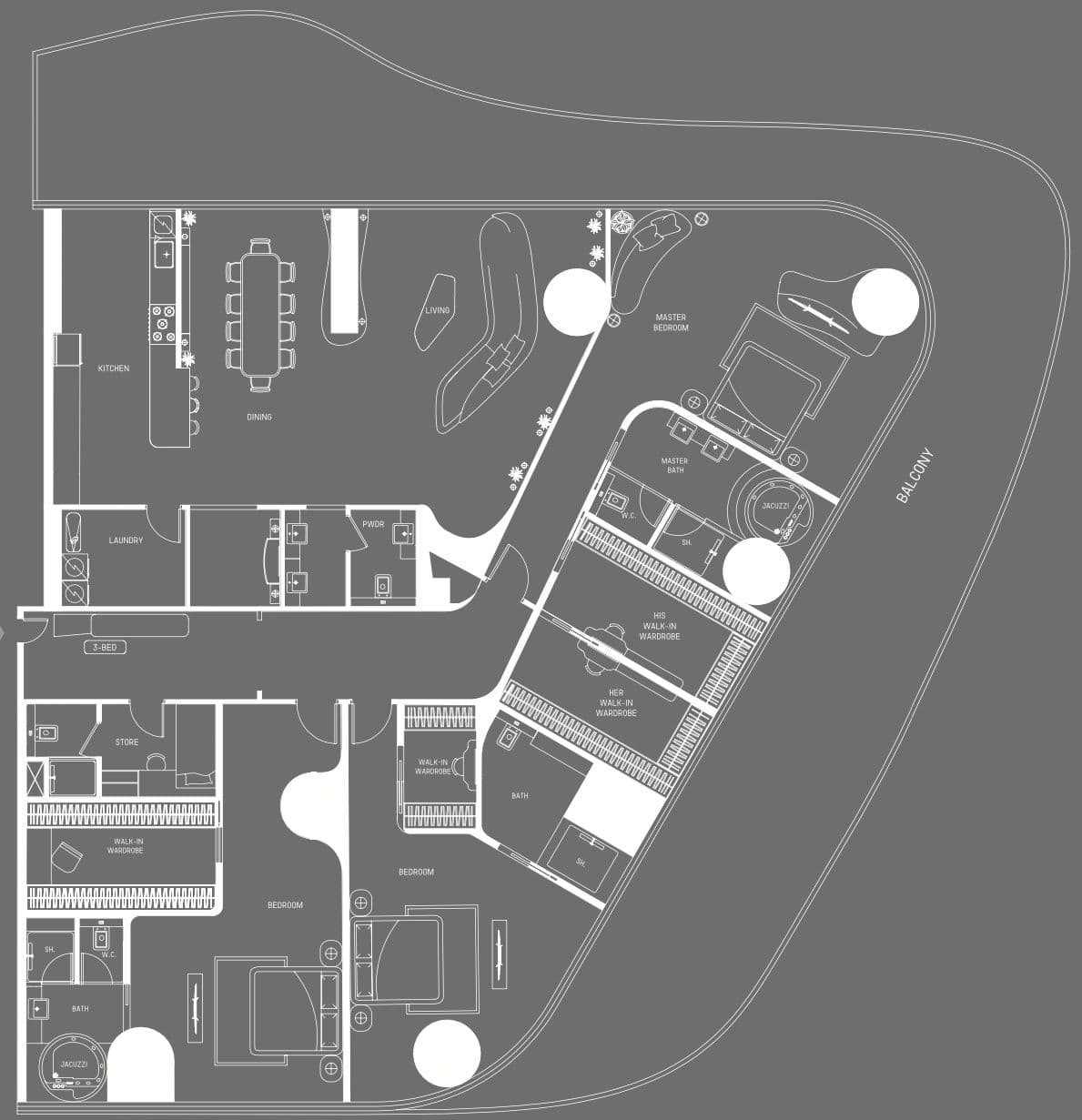 Bugatti Residences Bugatti Residences floor plan