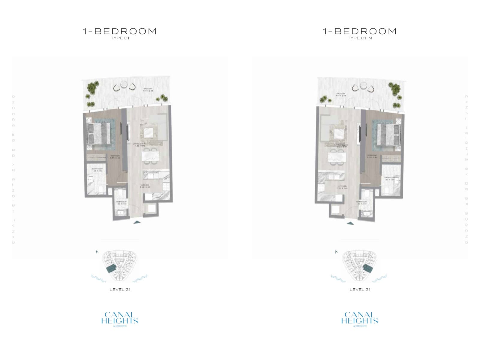 Canal Heights By De Grisogono  floor plan