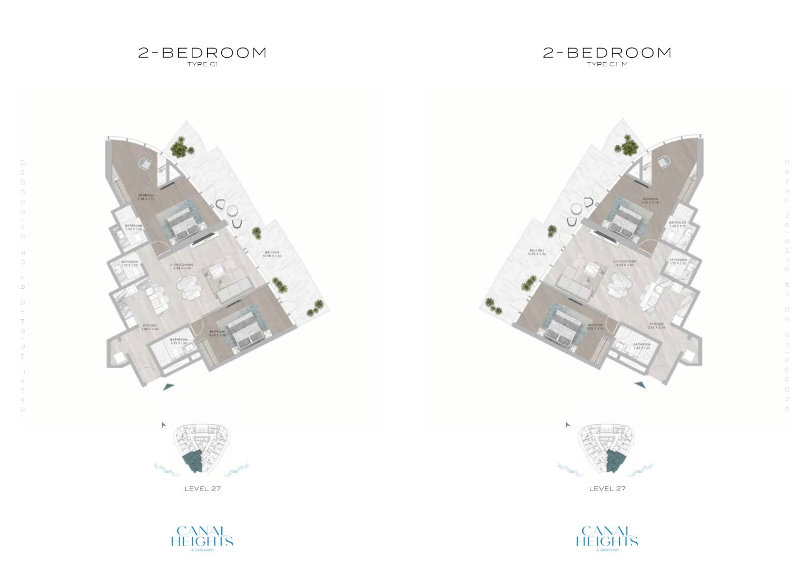 Canal Heights By De Grisogono  floor plan