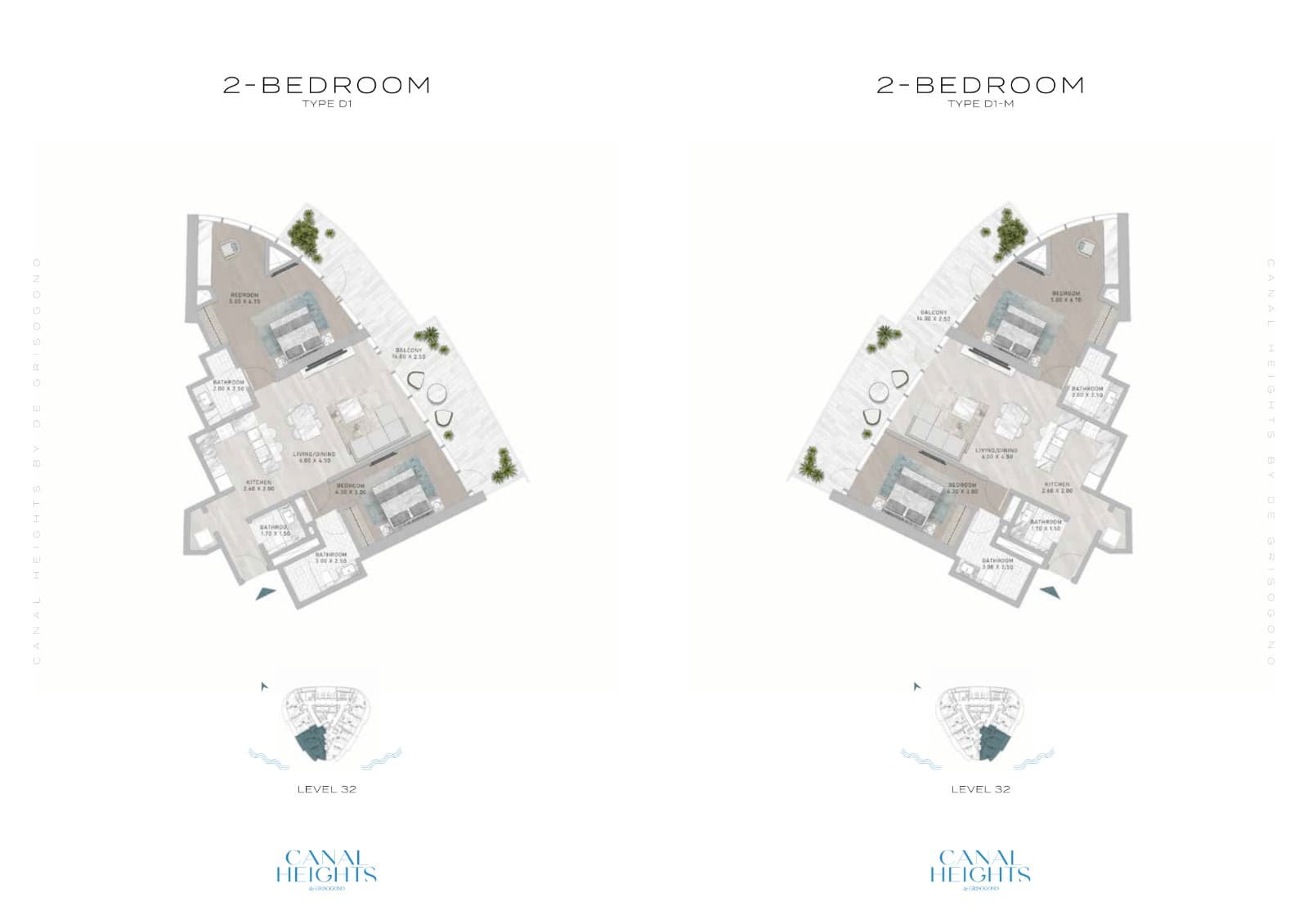 Canal Heights By De Grisogono  floor plan