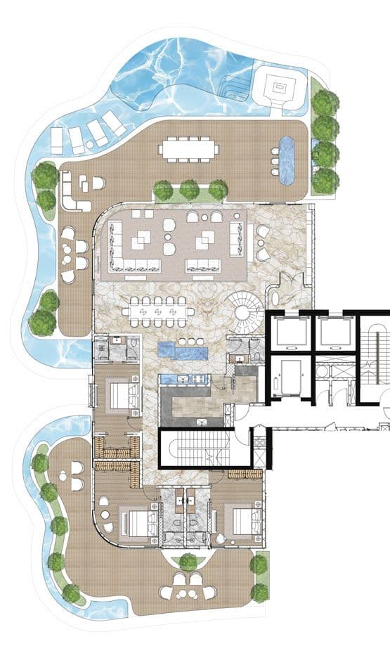 Casa Canal  floor plan