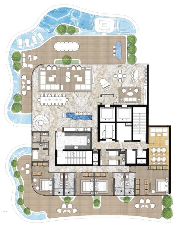 Casa Canal  floor plan