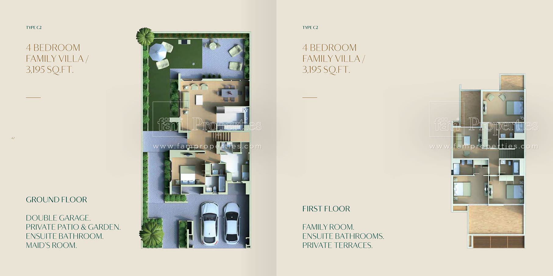 The Fields at D11 C2 - 4BR floor plan