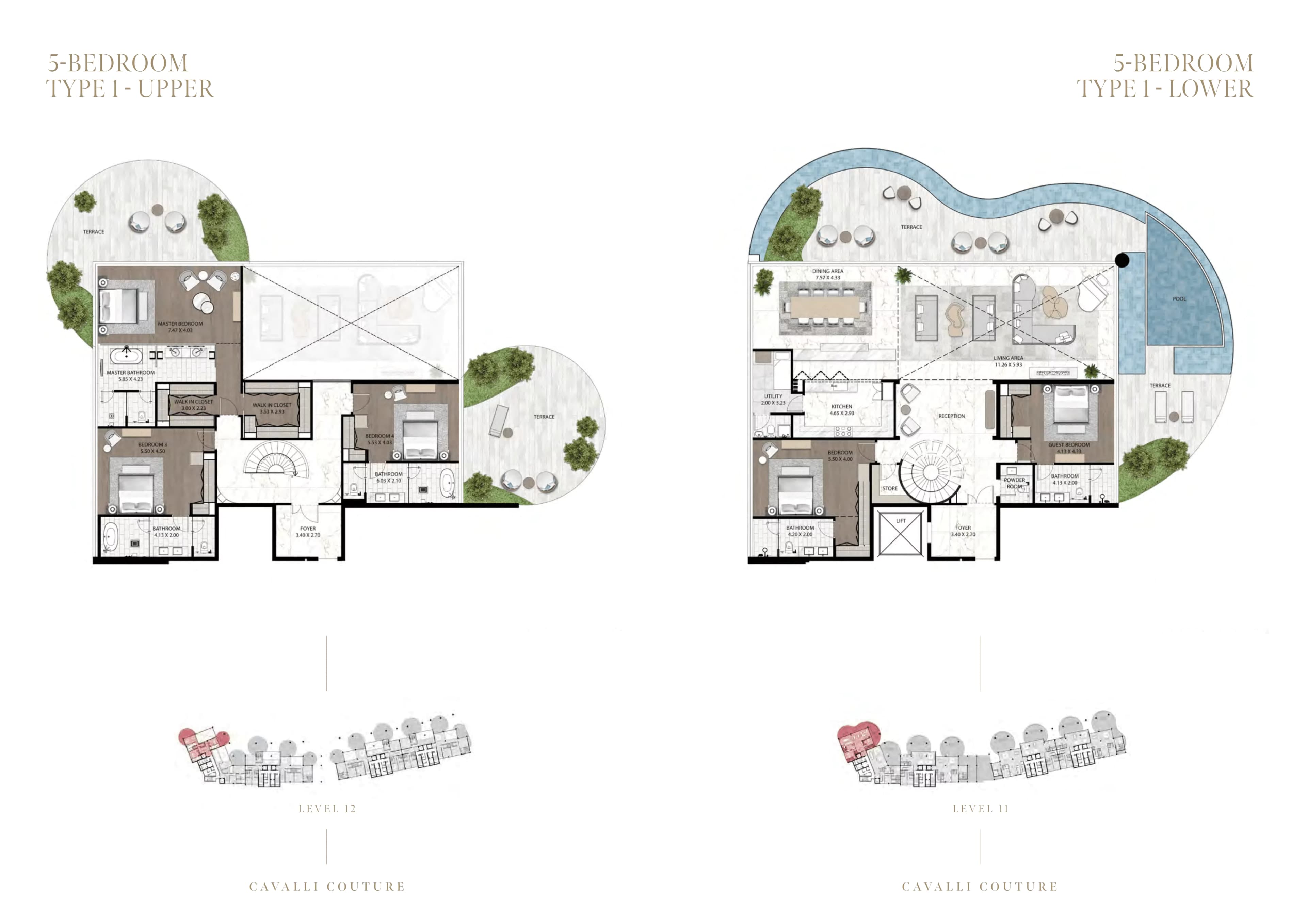 Cavalli Couture floor plan