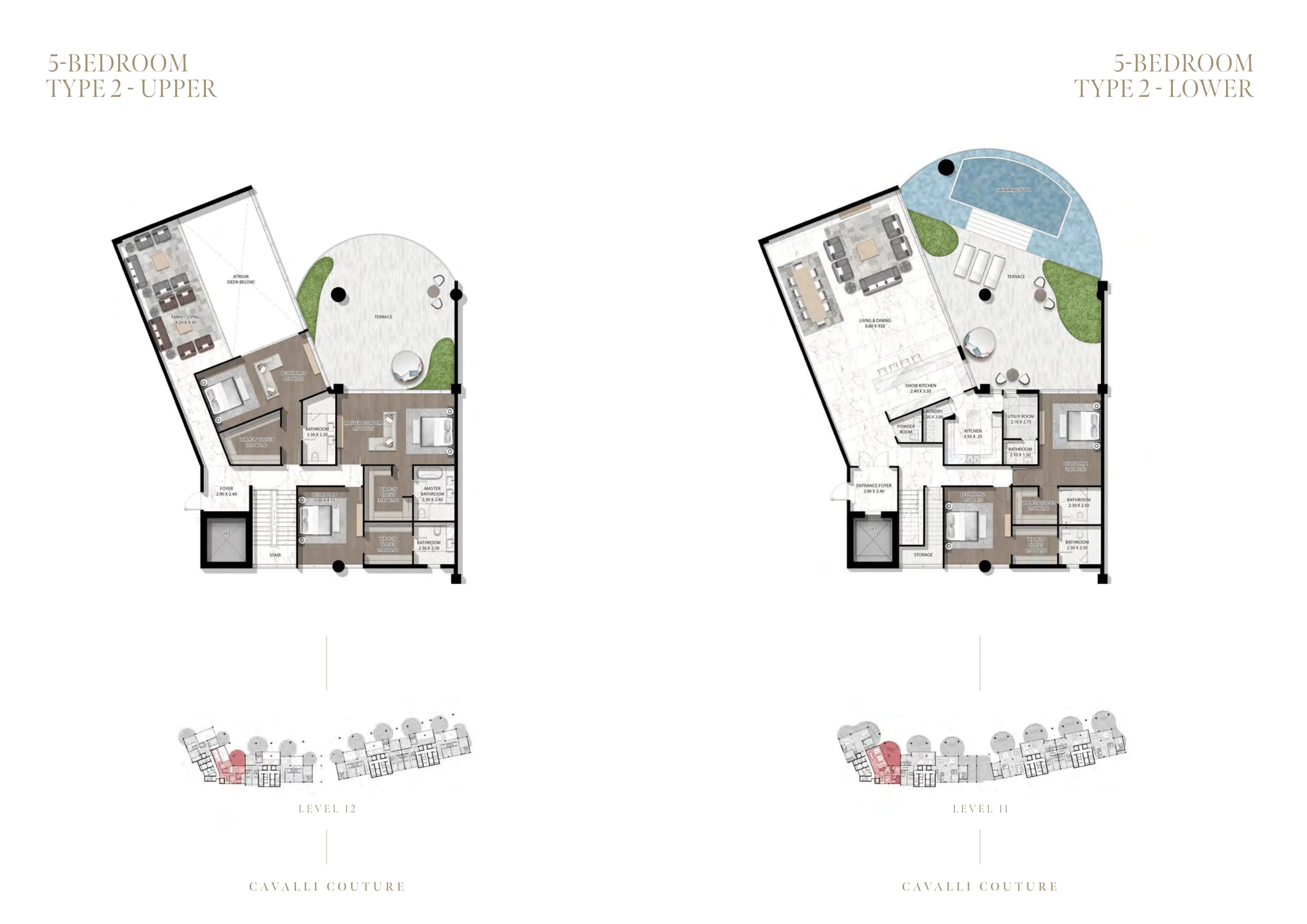 Cavalli Couture floor plan