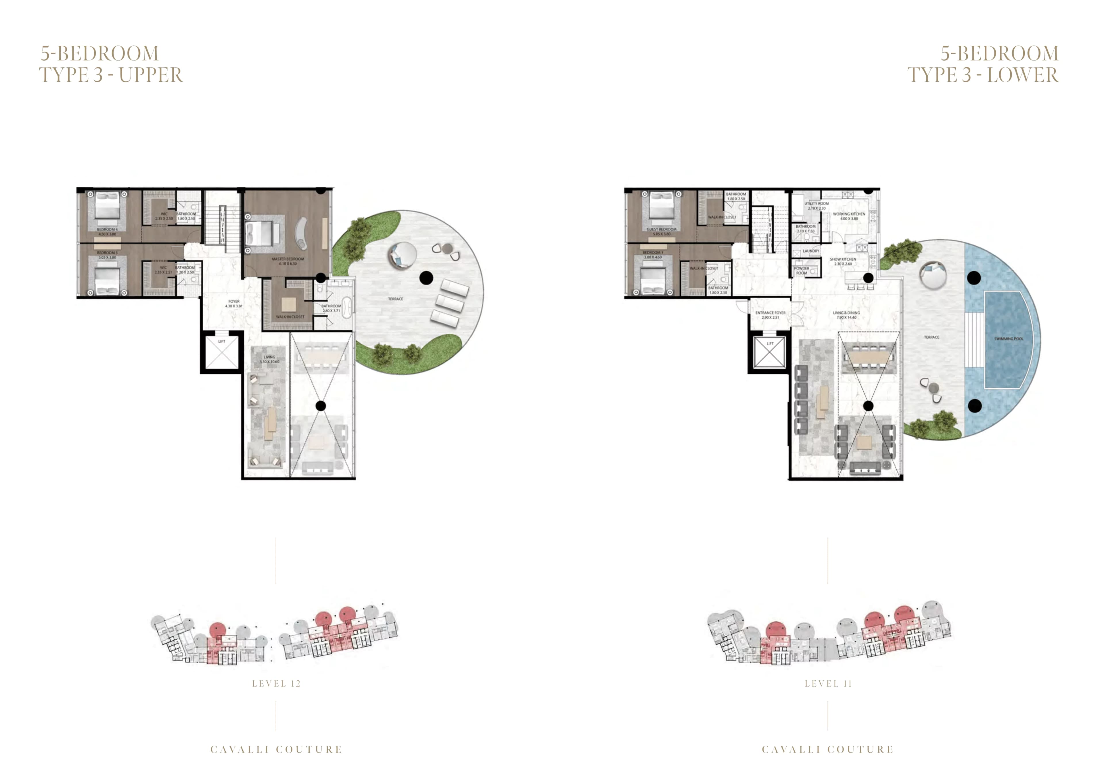 Cavalli Couture floor plan