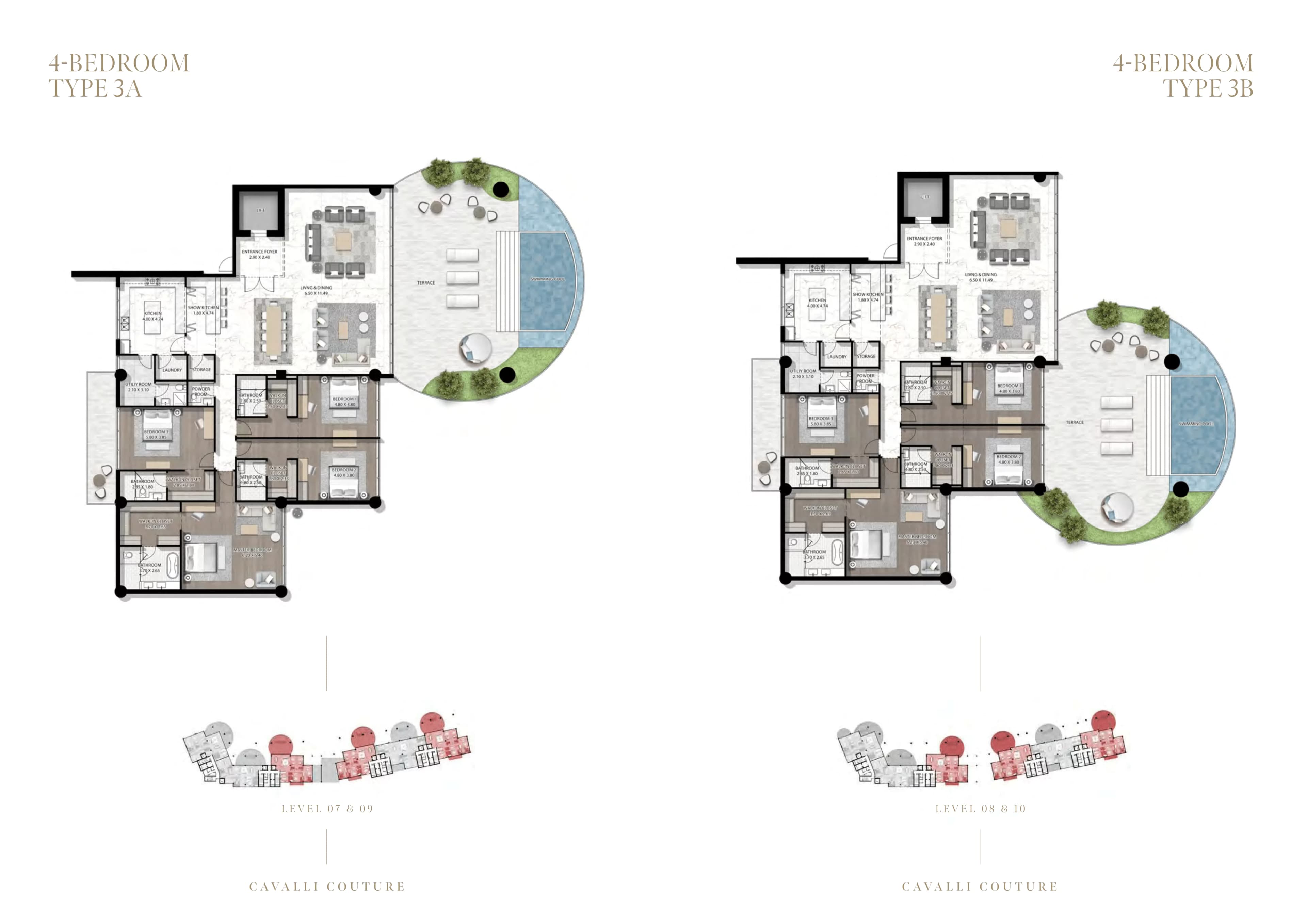 Cavalli Couture floor plan
