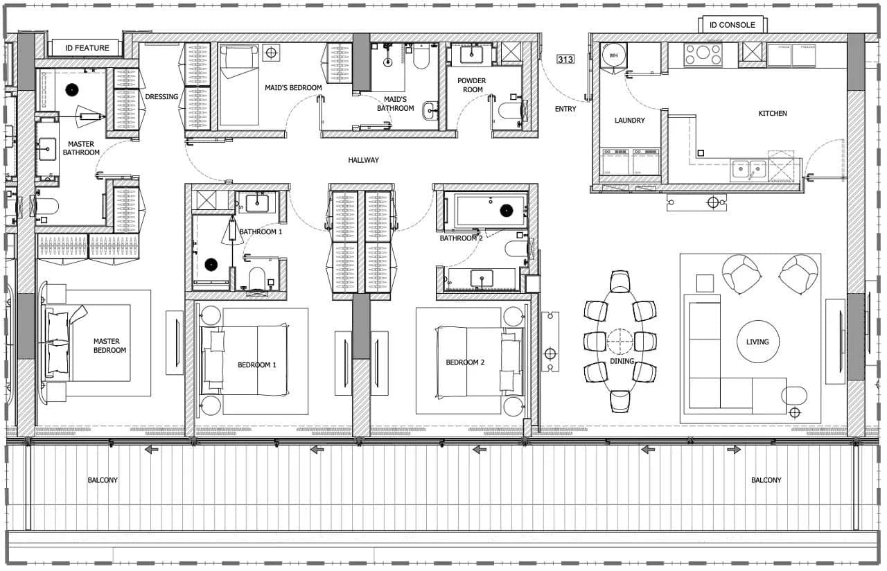 Eden House The Canal  floor plan