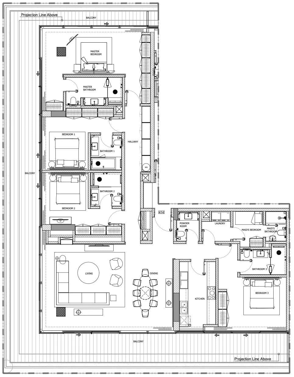 Eden House The Canal  floor plan