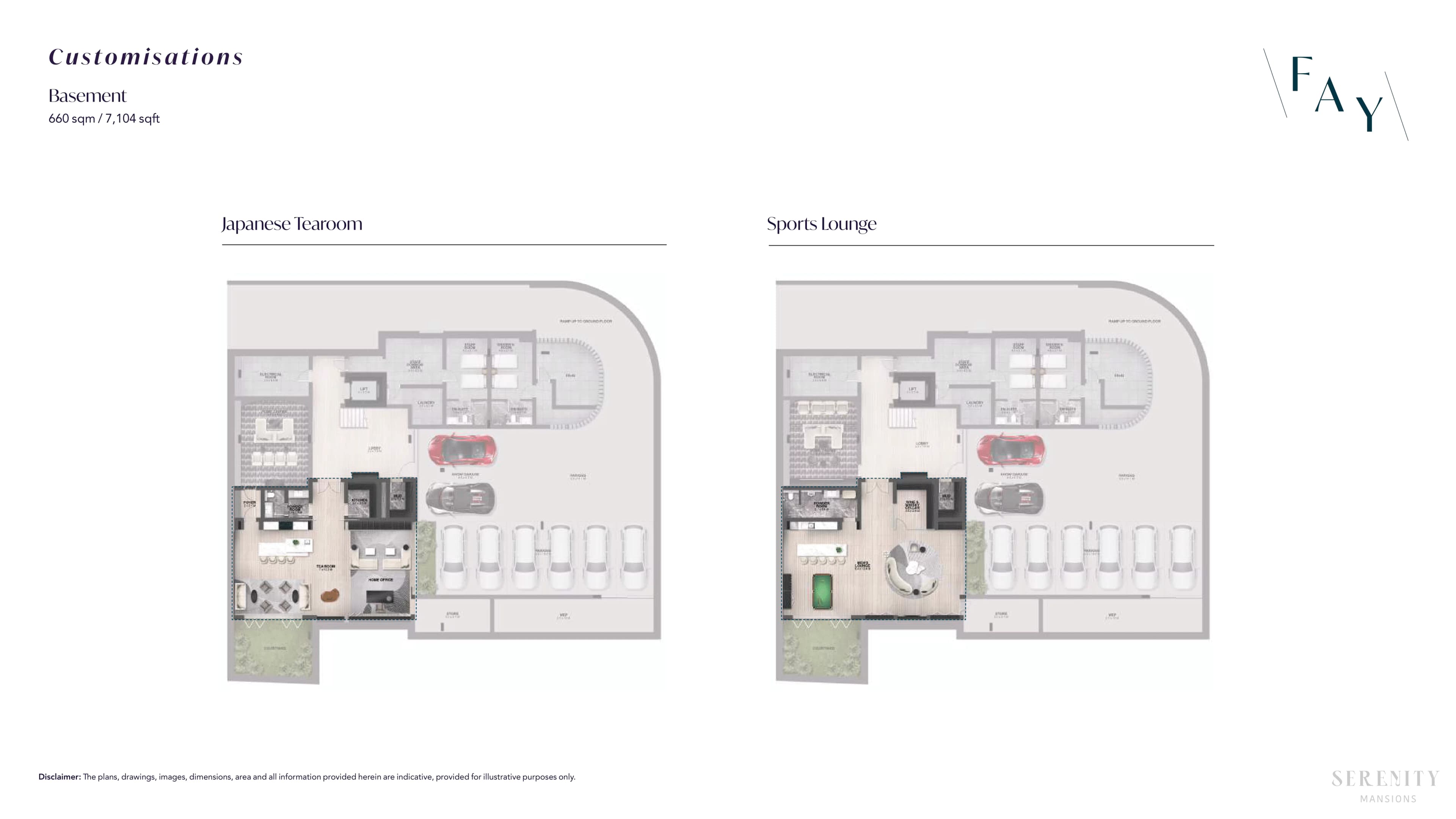 Serenity Mansions  floor plan