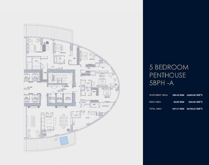 Imperial Avenue 5 Bedroom floor plan