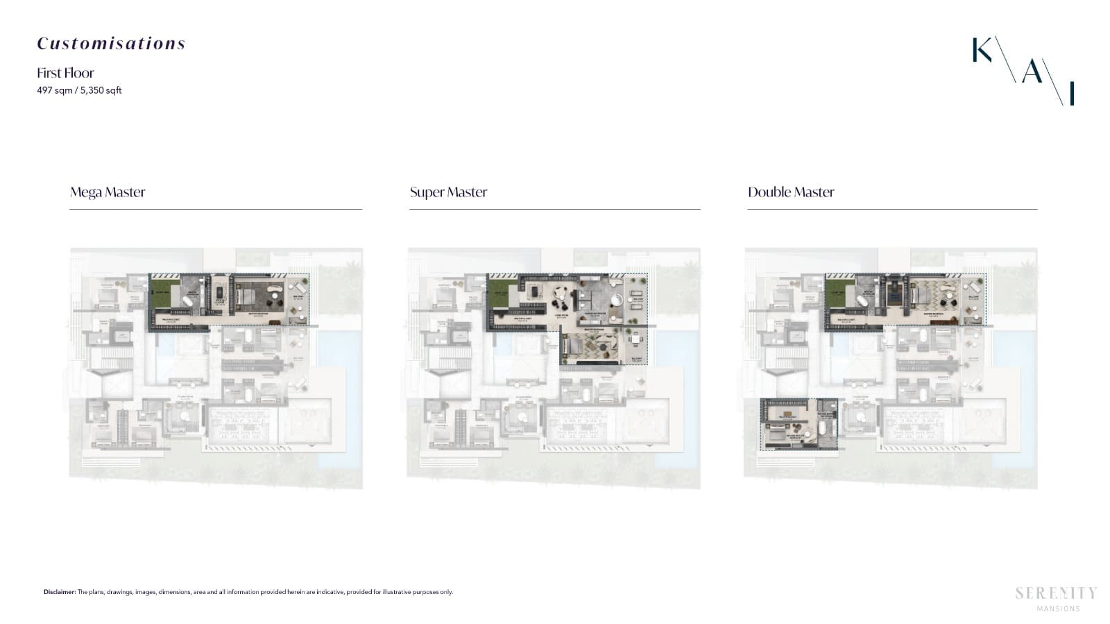 Serenity Mansions  floor plan