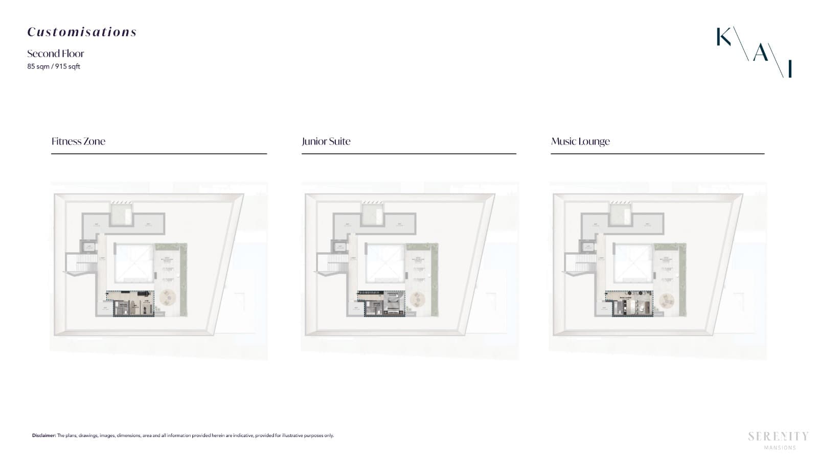 Serenity Mansions  floor plan