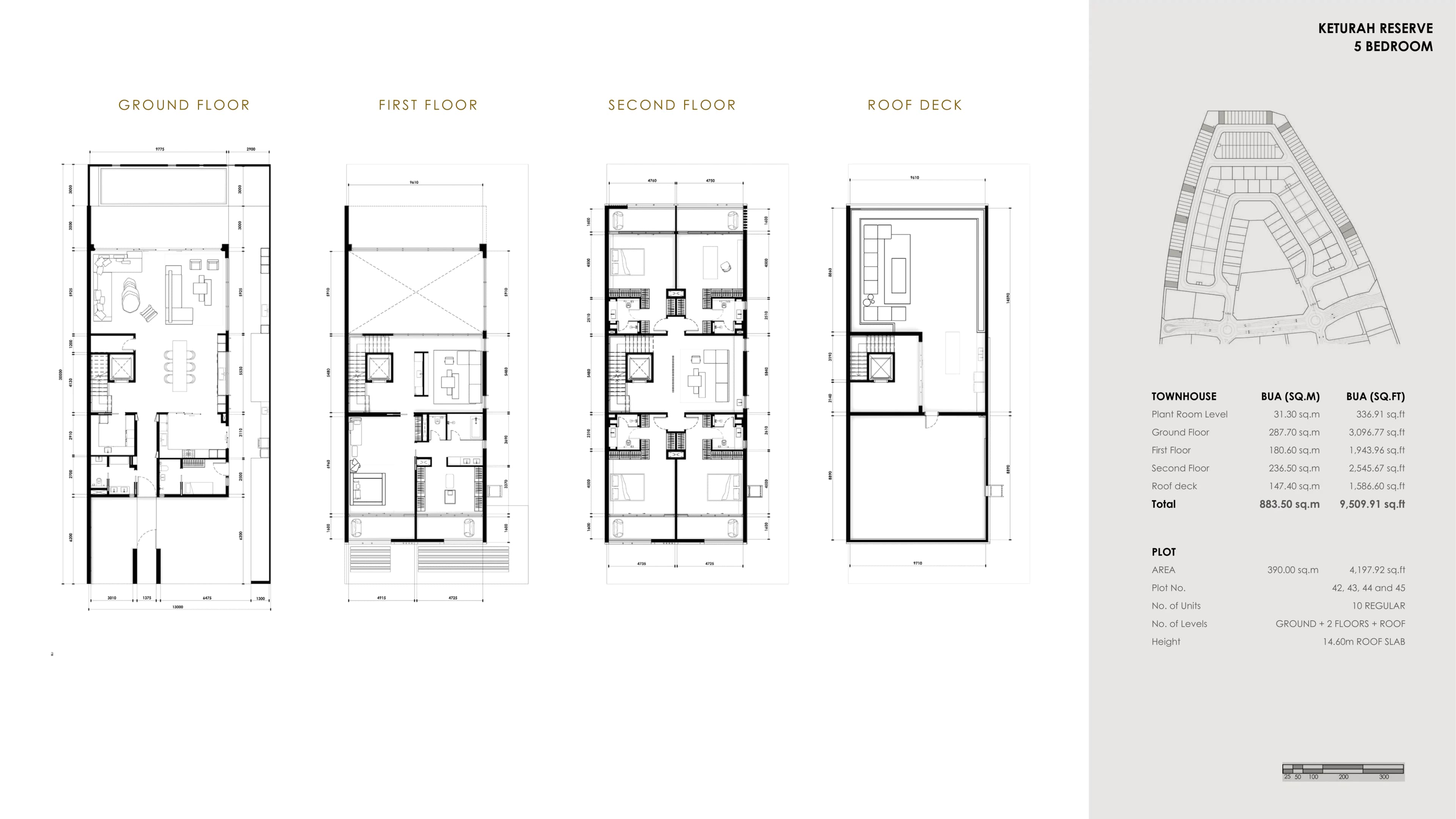 Keturah Reserve 5BR floor plan