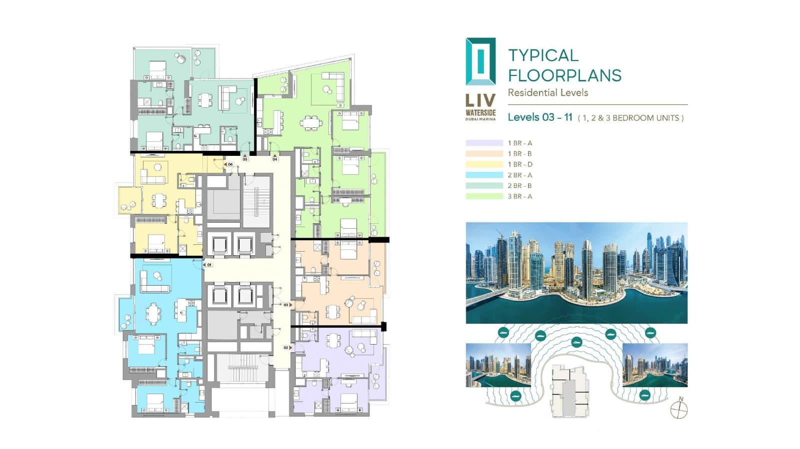 Liv Waterside  floor plan