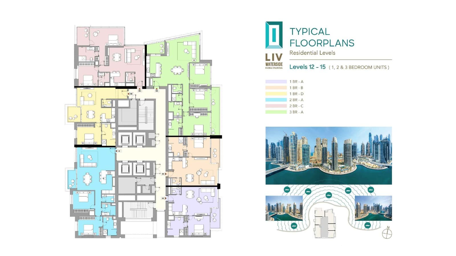 Liv Waterside  floor plan