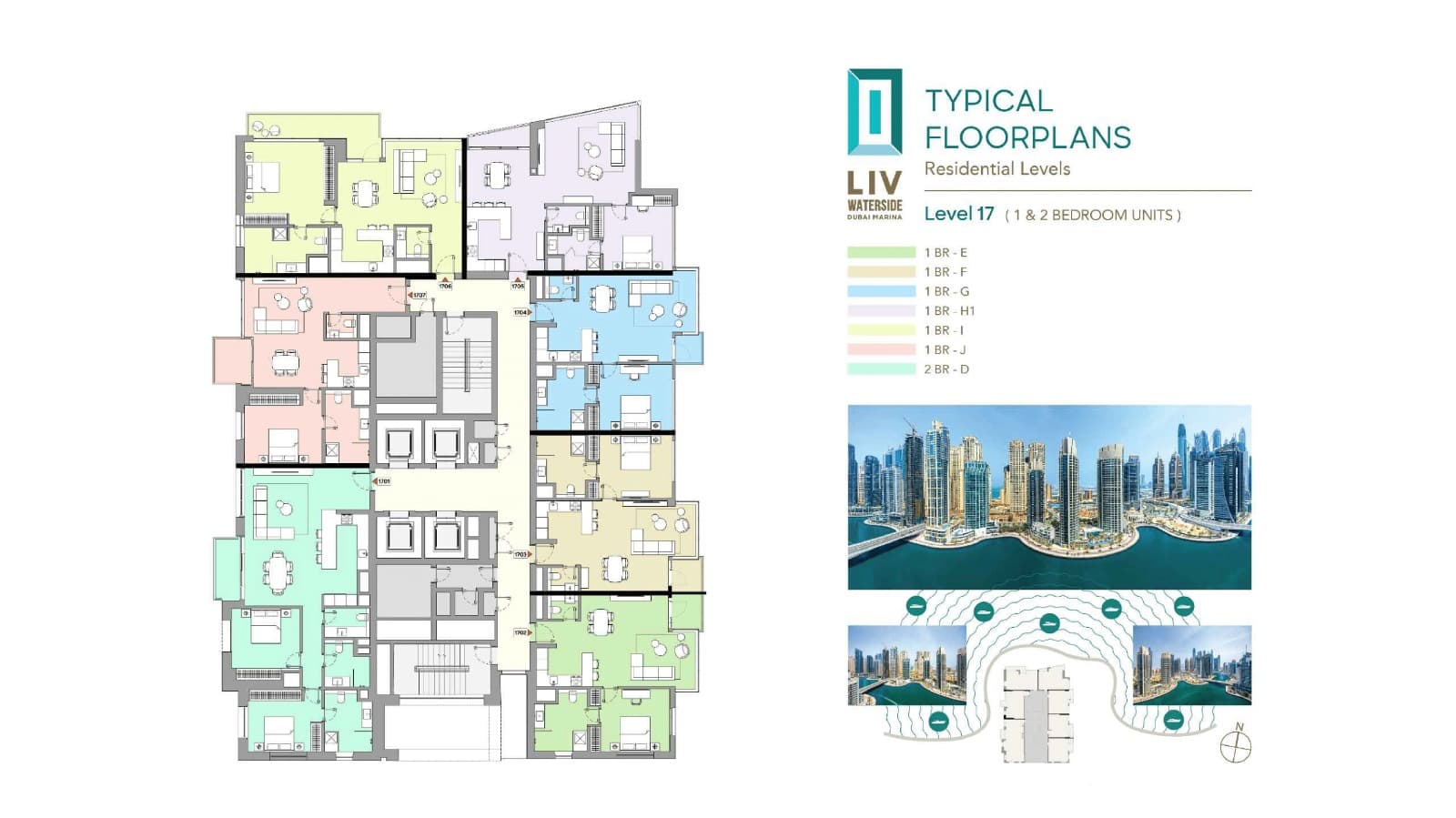 Liv Waterside  floor plan