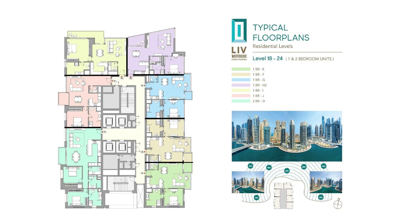 Liv Waterside  floor plan
