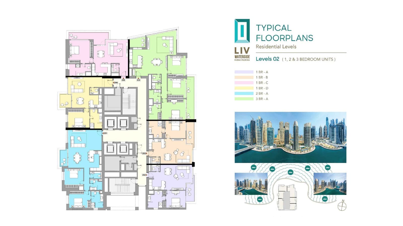 Liv Waterside  floor plan