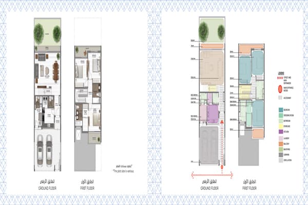 MAG Eye Townhouse Type 3A floor plan