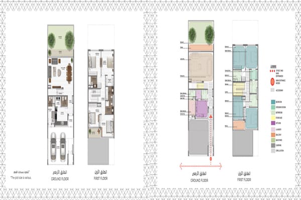 MAG Eye Townhouse Type 4A floor plan