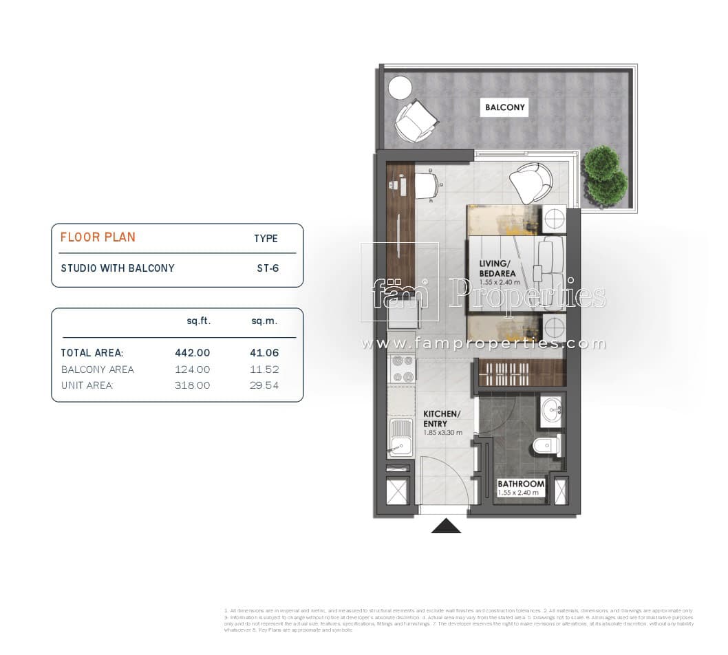 MAG Eye Studio floor plan