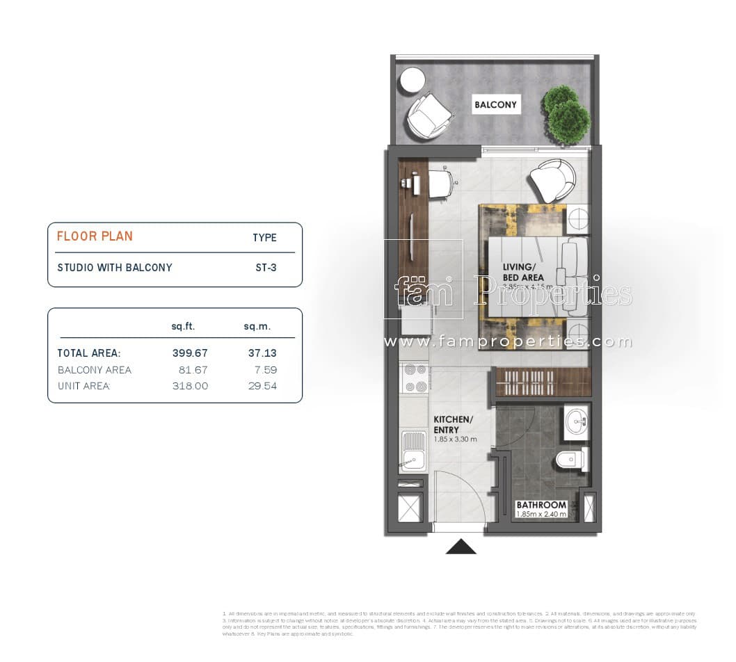 MAG Eye Studio floor plan