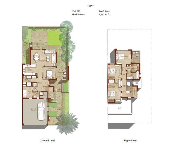 Maple 4 Bedroom floor plan