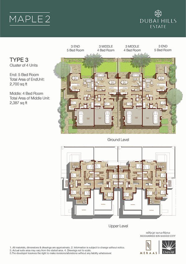 Maple 5 Bedroom floor plan