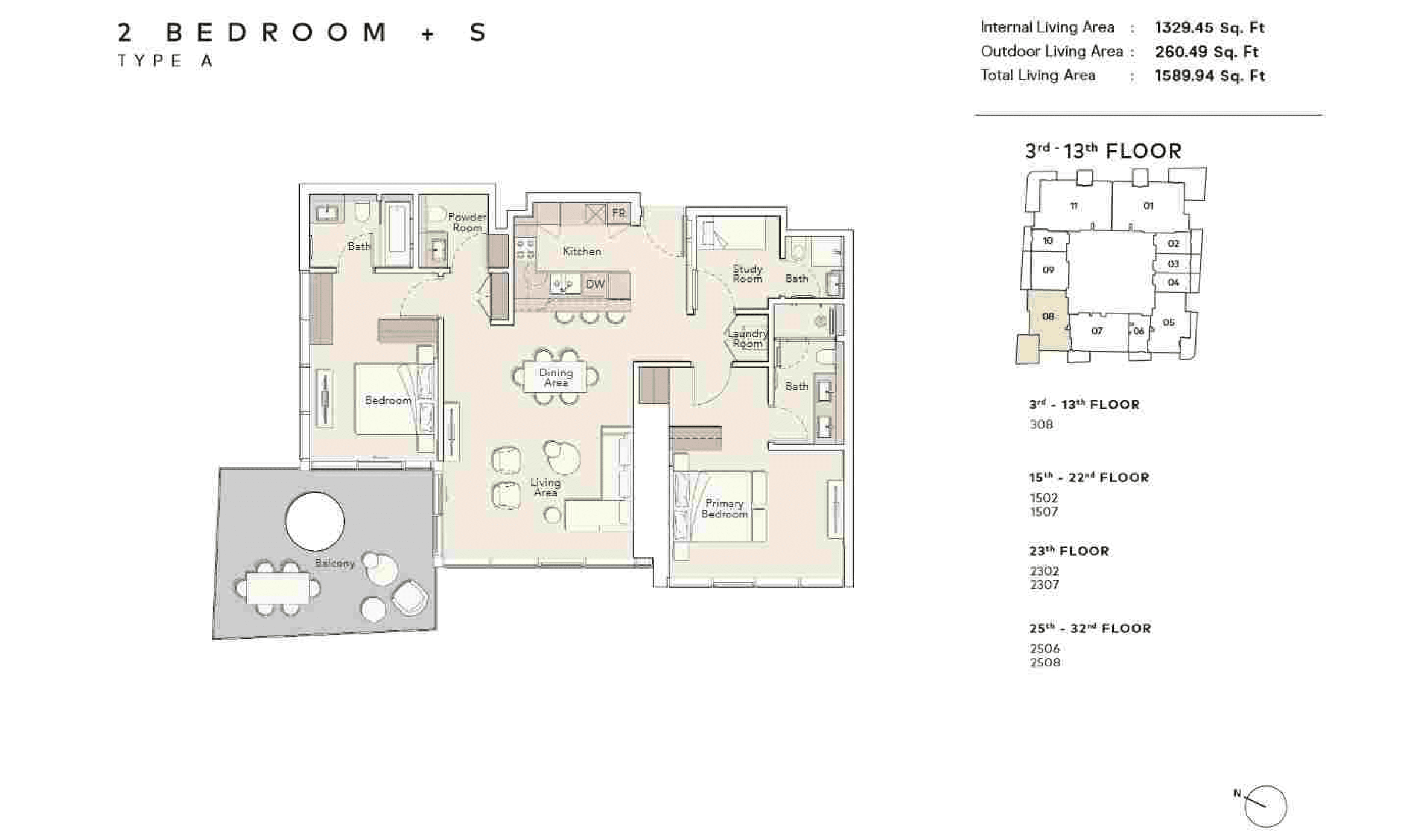 Mercer House  floor plan