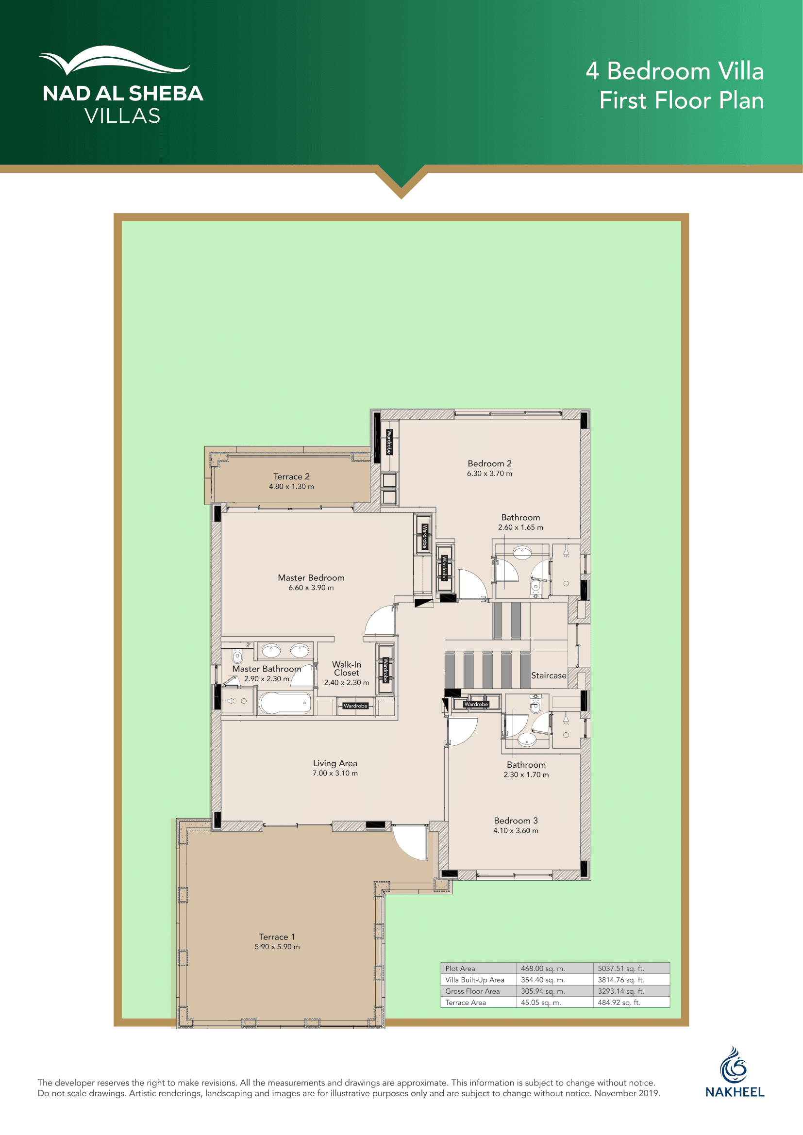 NAS Villas  floor plan