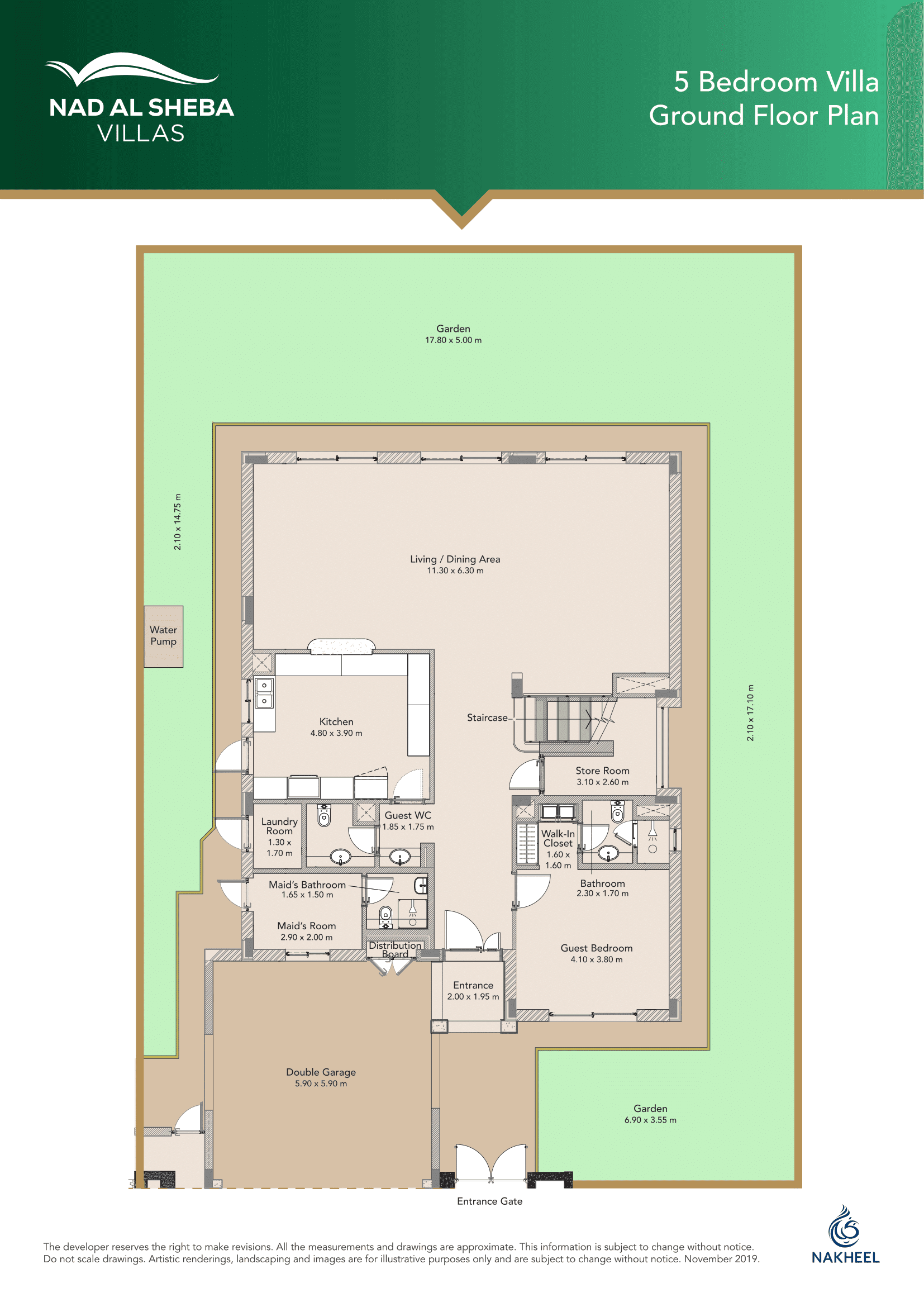 NAS Villas  floor plan
