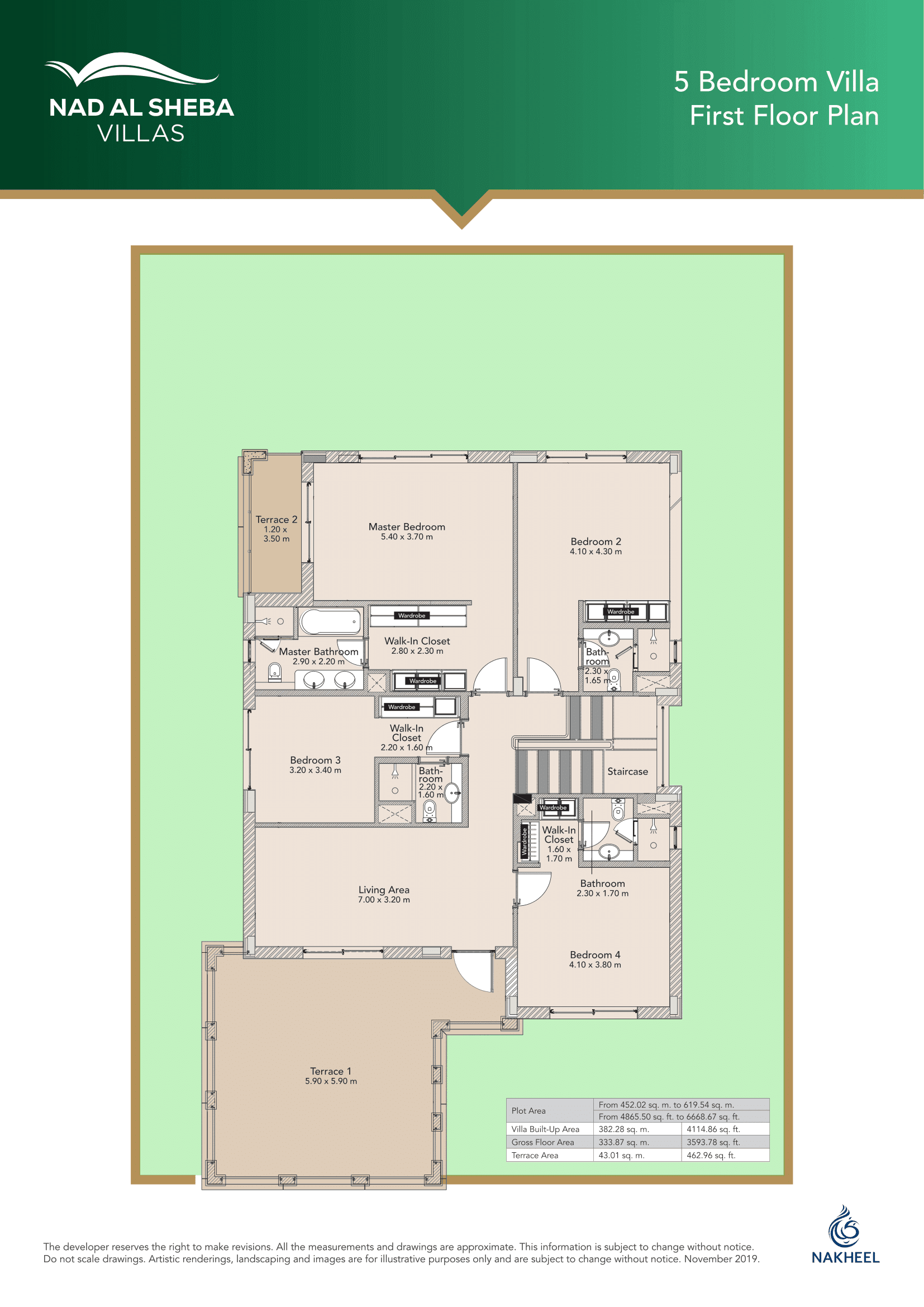 NAS Villas  floor plan
